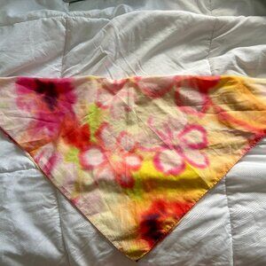 Peach Flower Bandana